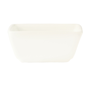 DIP BOWL 4OZ/3" SQUARE BRIGHT WHITE  3DZ